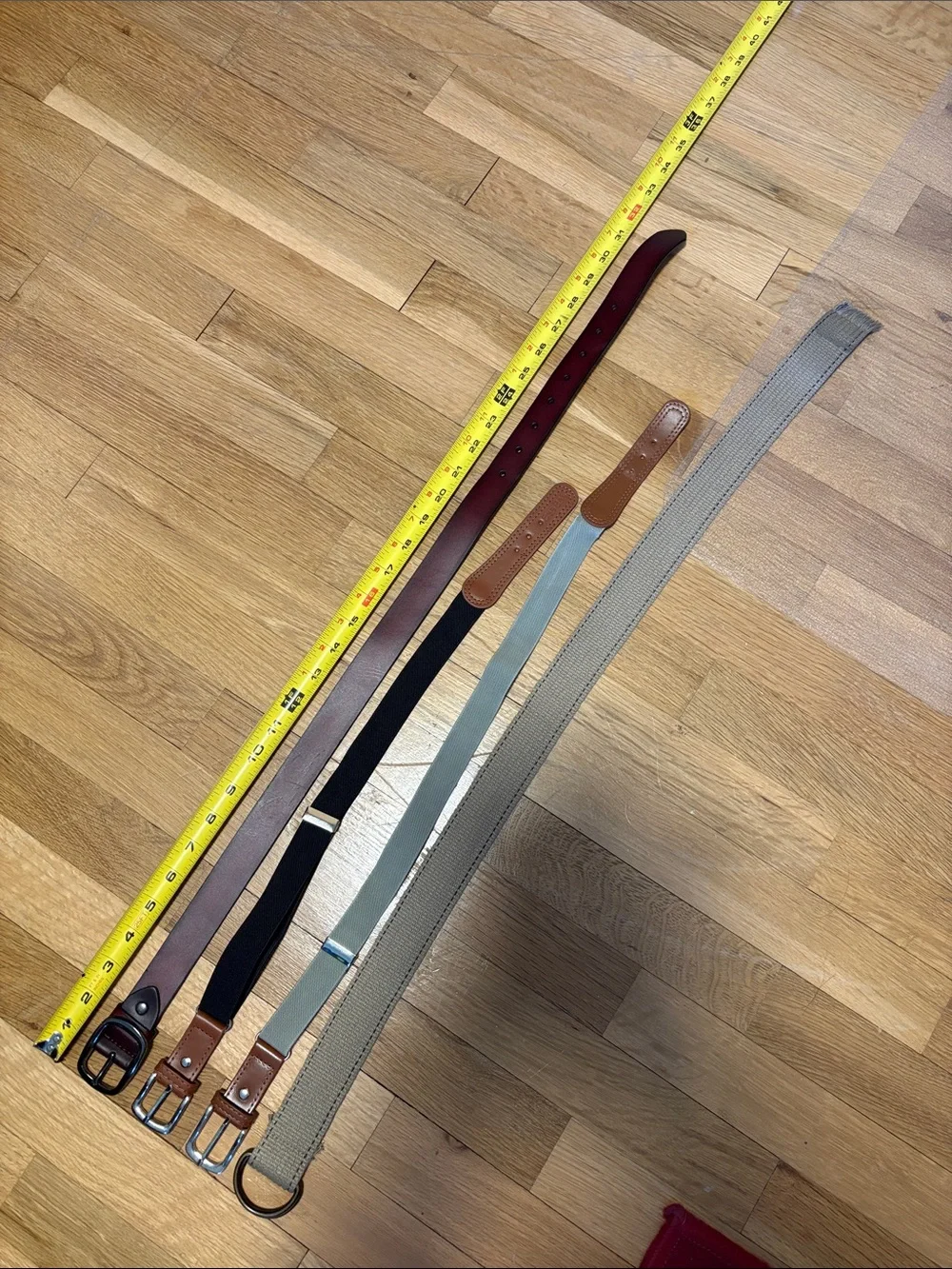 4 Child size belts